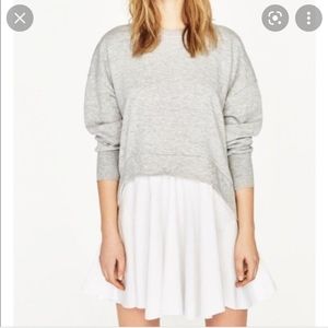 Zara Sweatshirt Dress